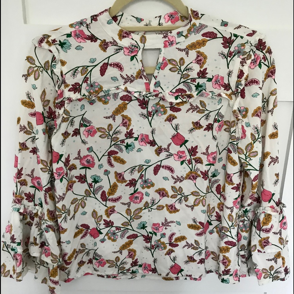 Tween girls long sleeve blouse